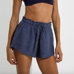 Left On Friday Getaway Short, size small, varsity/sprint, linen
